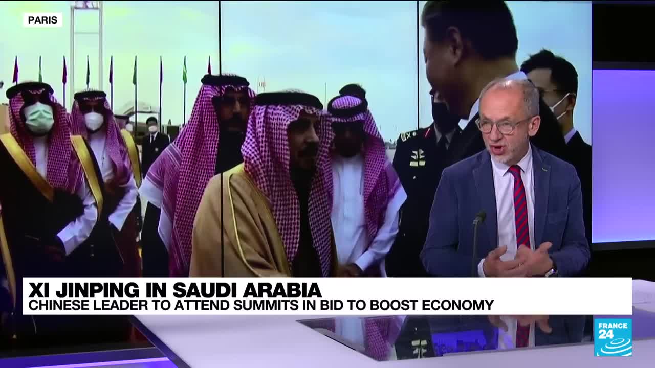 China's Xi Jinping arrives in Saudi Arabia for energy-focused visit • FRANCE 24 English