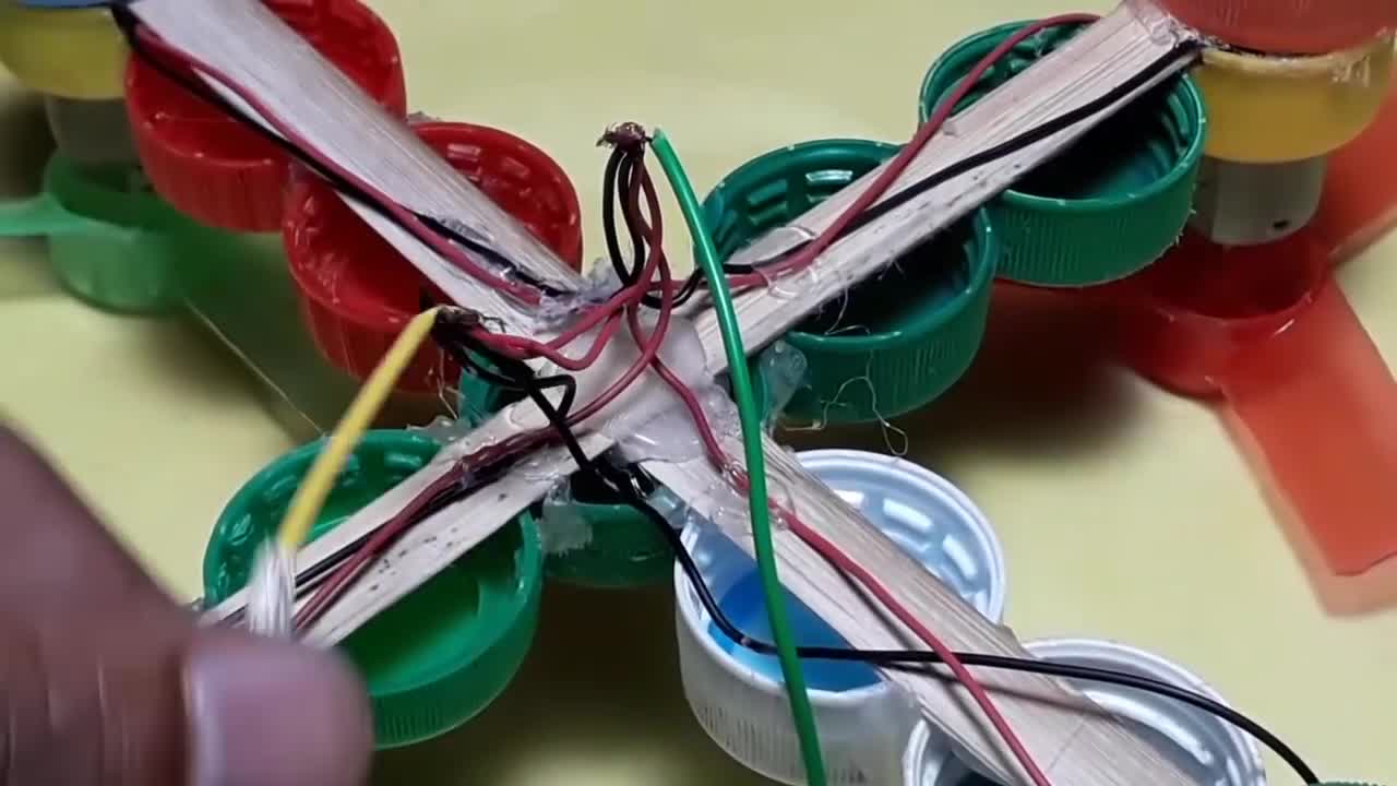 How to make flying mini Drone Using Dc Motors