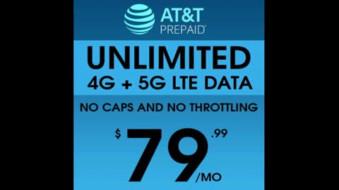 Unlimited Enterprise Data Plan AT&T Activate Your Sim Card 4G LTE 5G Hotspot