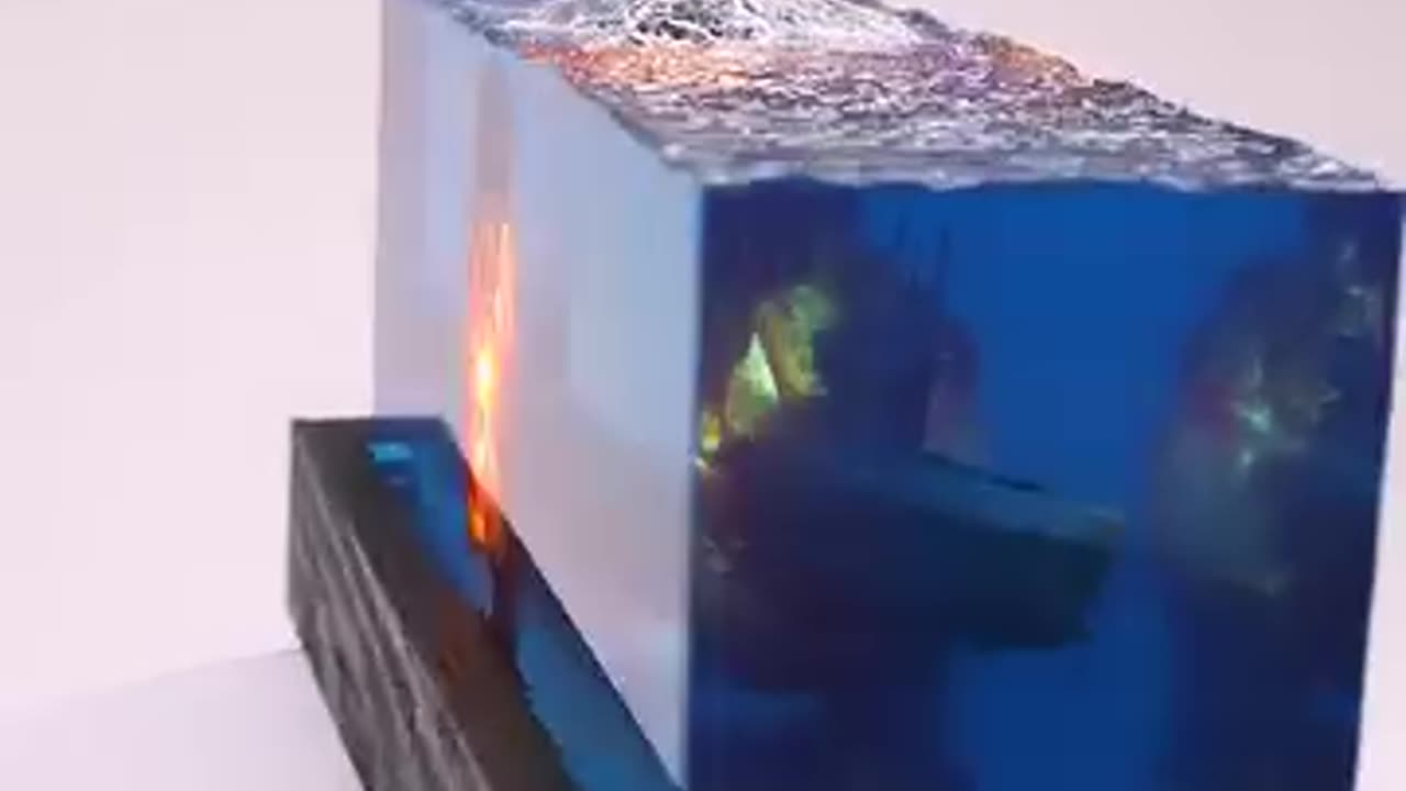 Making a submarine explosion