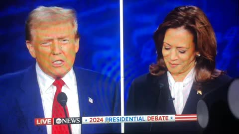 Trump vs Harris 2024 debate 09:l3 pm