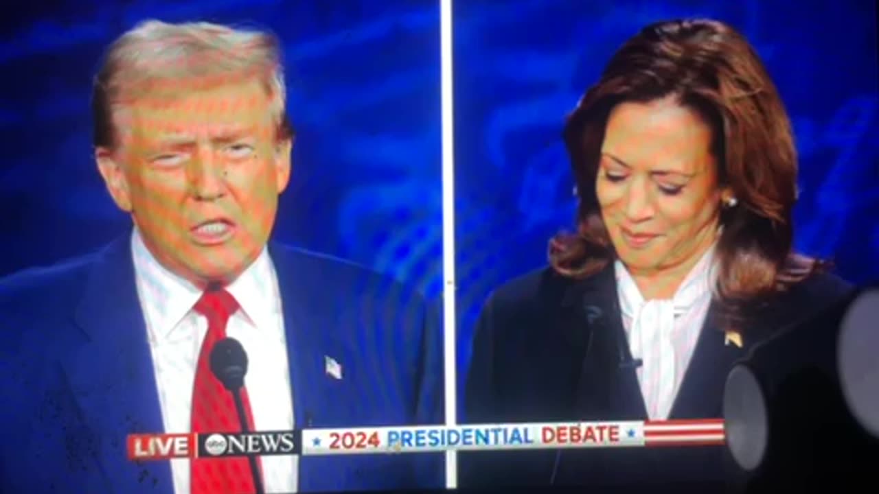 Trump vs Harris 2024 debate 09:l3 pm