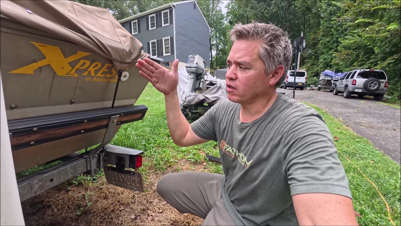 Refurbishing old carpet boat bunks and upgrading to vinyl (Caliber)