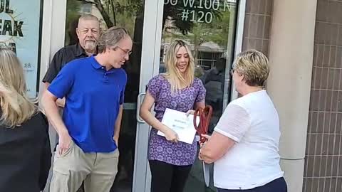 Sol Speak Yoga Ribbon Cutting