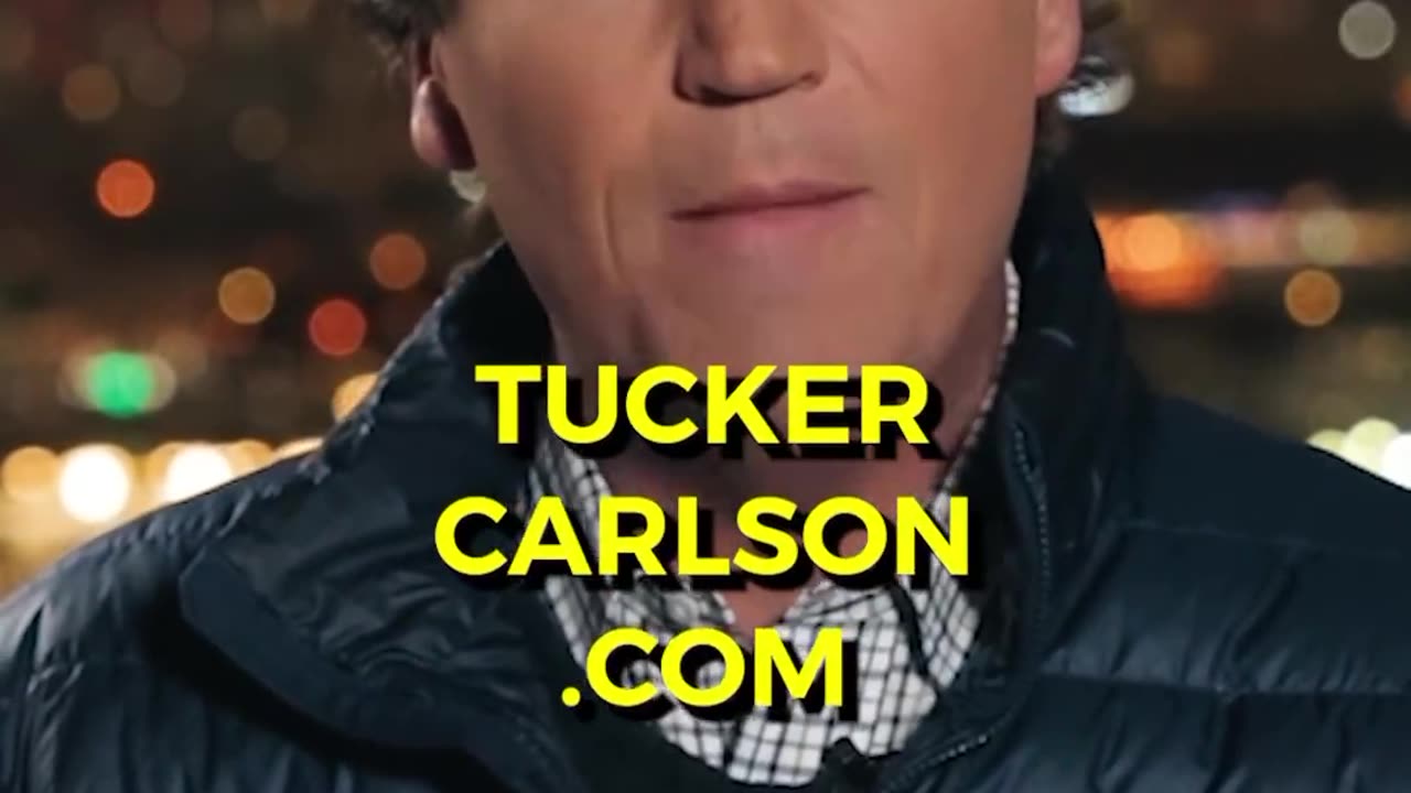 Tucker Carlson interviewing Vladimir Putin.