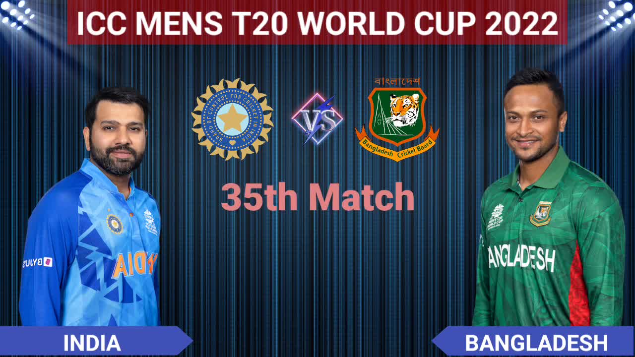 India vs Bangladesh Playing 11 Comparison T20 World Cup 2022 IND vs BAN 35th Match Playing 11