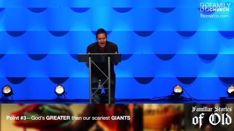 God is greater than our scariest giants