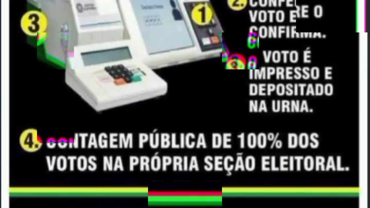 ELEIÇÃO CONFIÁVEL TÊM QUE SER ASSIM