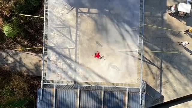 Have you ever wondered from how high you can jump on a trampoline ?