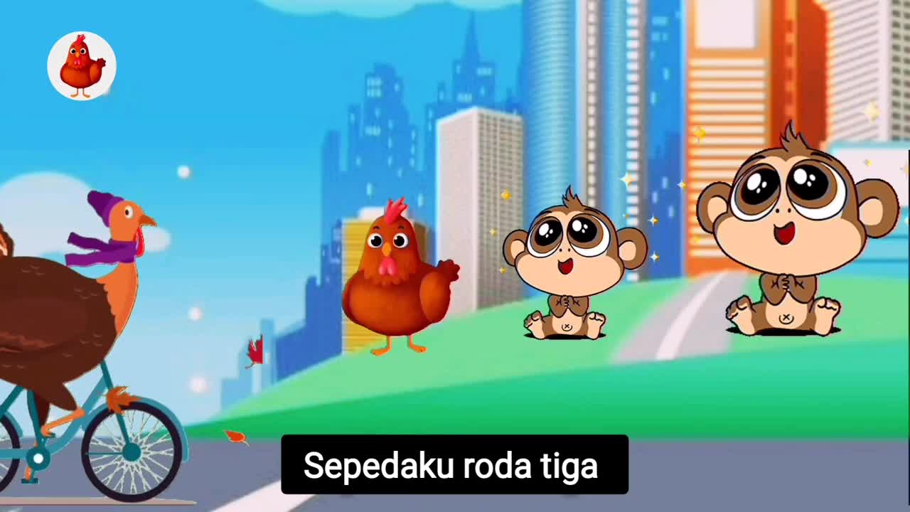 Kring kring ada sepeda