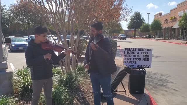 Violins for your change