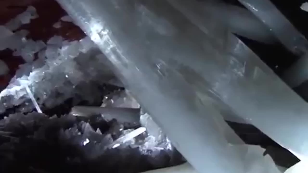 THE YEAR 2000 THE CAVE OF CRYSTALS WAS DISCOVERED