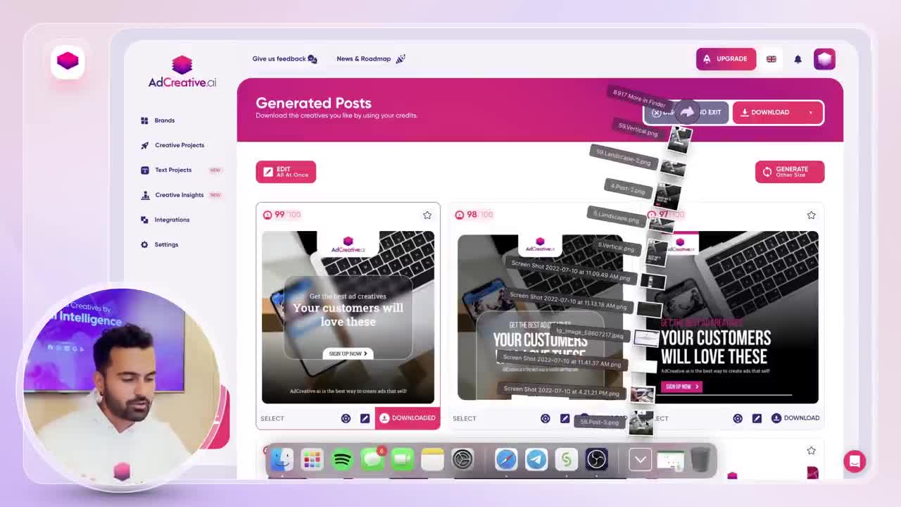 Generate Ad Creatives That Sell in Under 1 Minute!