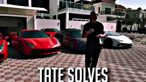 TATE SOLVES WORLD PEACE