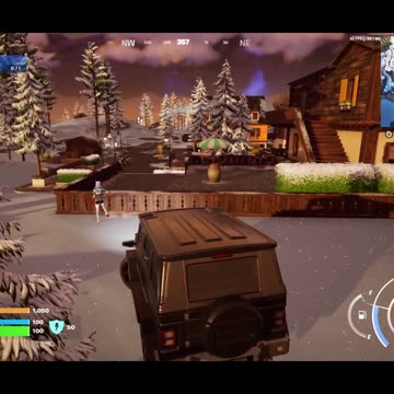 Fortnite C5S1 Daily Q Ram an opponent while riding a vehicle