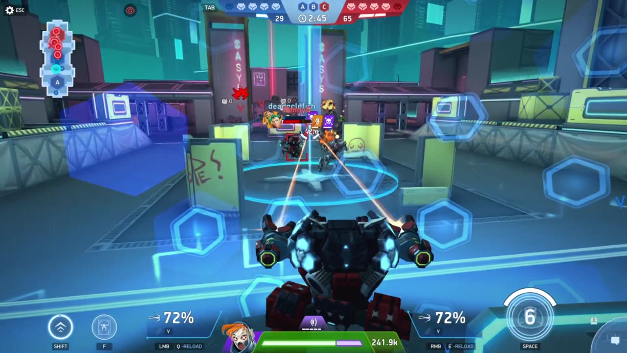 Mech Arena Tough Battle