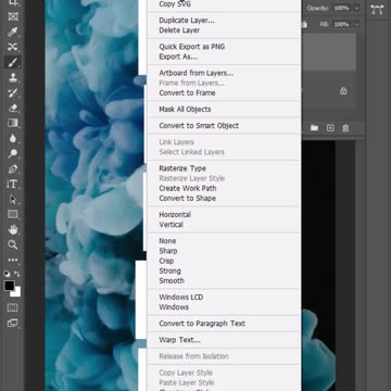 Blend Text Trick in Photoshop