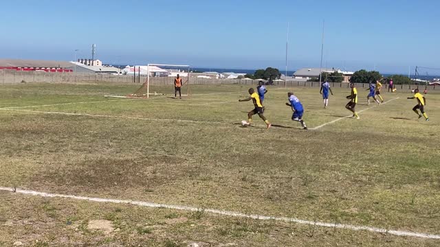 Gansbay Rovers vs. Whale Coast City FC: Goal! Adam