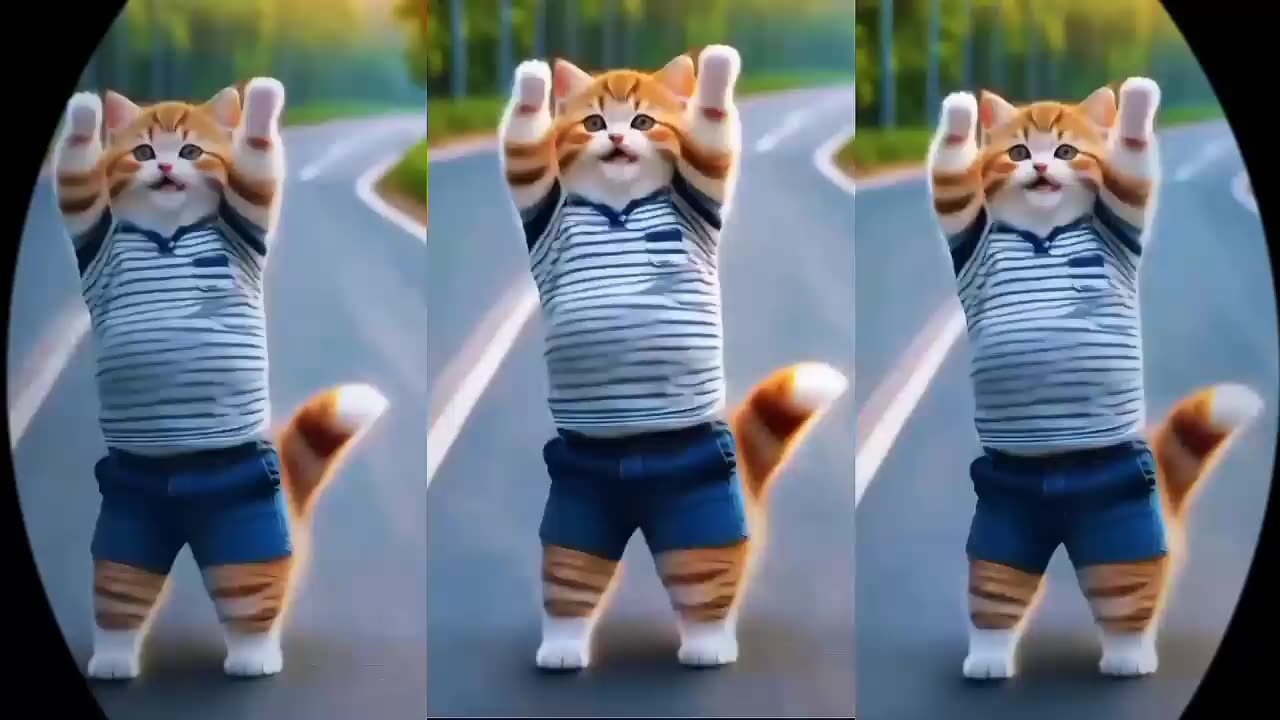 Cute _cat _ dancing