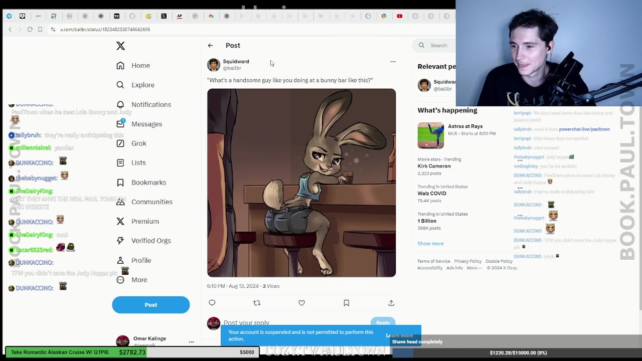 Paul Town reacts to Candance Owens discussing Groyper War 2