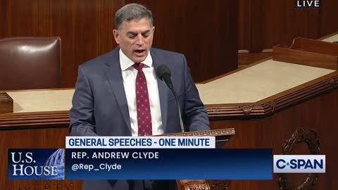 Rep. Andrew Clyde Blasts Biden’s Anti-American Energy Agenda