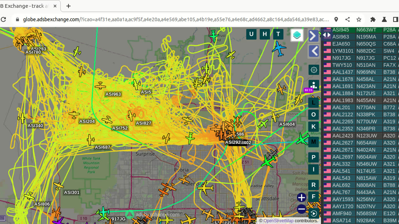 CHinaGuard MormonGuard Bird Nazis over Arizona - Feb 26th 2024 -