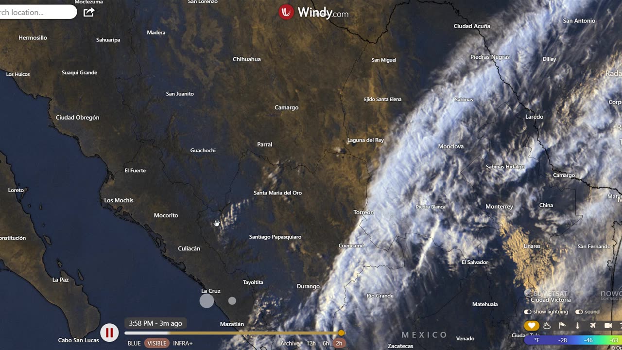 Geoengineering Chemtrail Operations in Mexico today!🆘 2 Very large Man-Made Vortex with H.A.A.R.P.