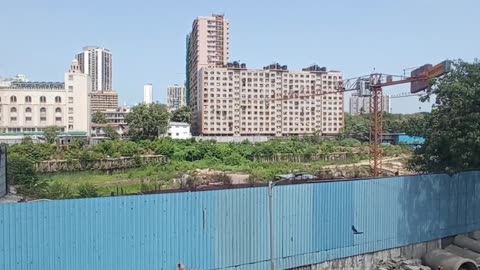 Mumbai Train running next stop