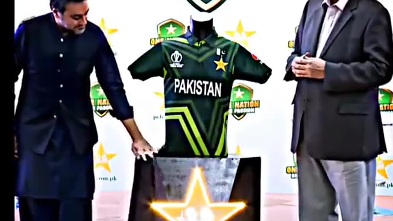 Pakistan's Asia cup & Worldcup jersy