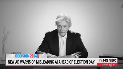 'A nightmare scenario': New ad warns of misleading AI ahead of Election Day