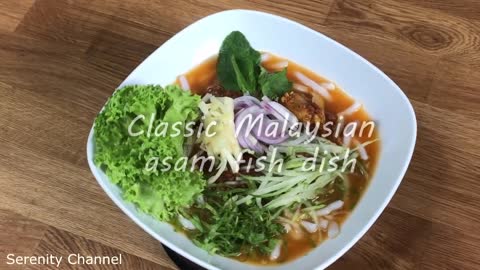 Quick Bites - Malaysian Asam Fish Dish #delicious #shorts #health #yummy #yummyfood #shorts #fish