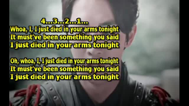 kbkaraokeking I just died in your arms tonight (cutting crew) remix