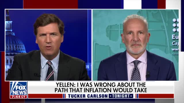 Economic Hurricane Is Coming - Peter Schiff on Tucker Carlson