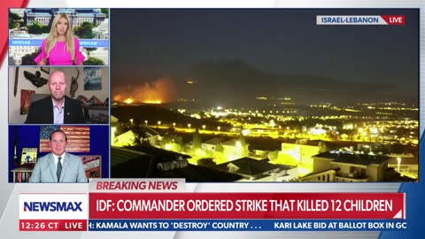 Newsmax - July 30, 2024 (Israel Strike in Beirut)