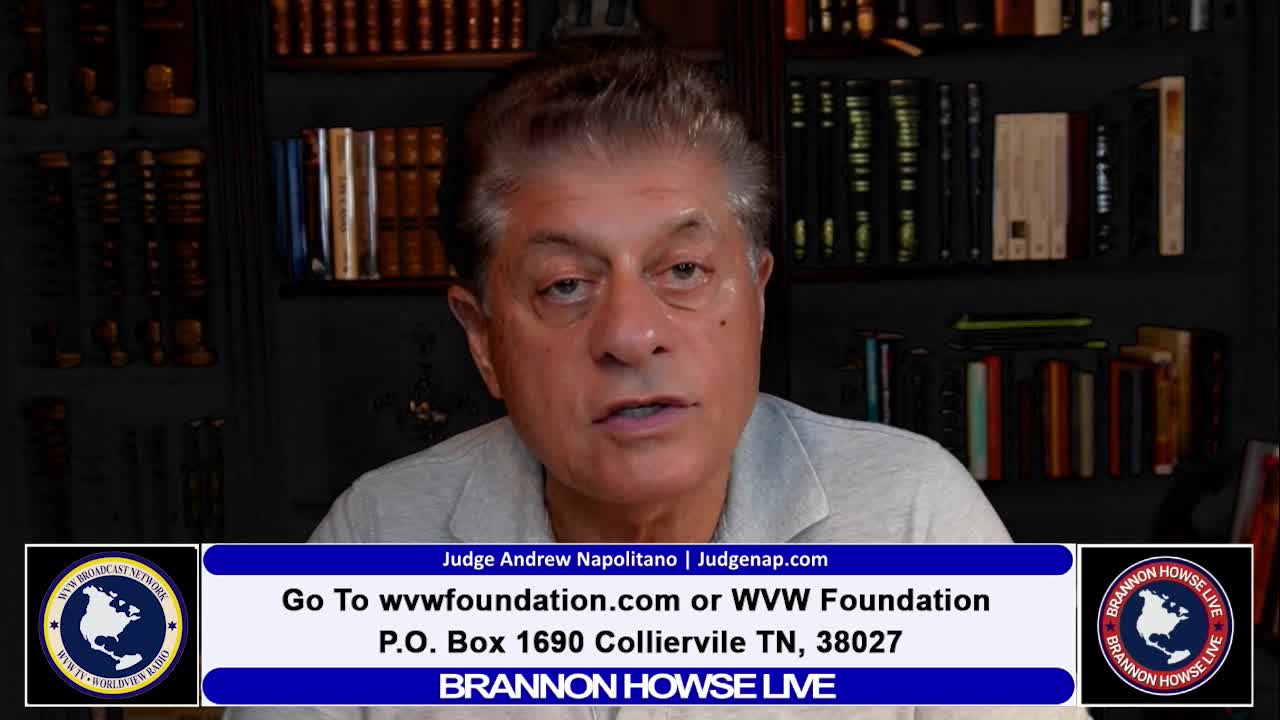 Judge Andrew Napolitano on Will The DOJ Indict President Trump