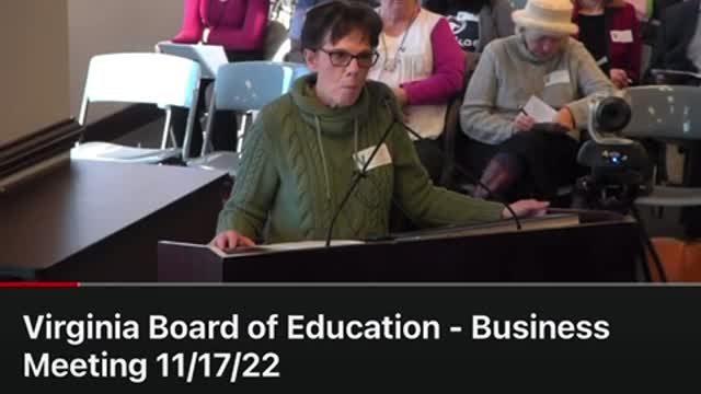Dr. Sheila Furey, VAMFA President at VDOE