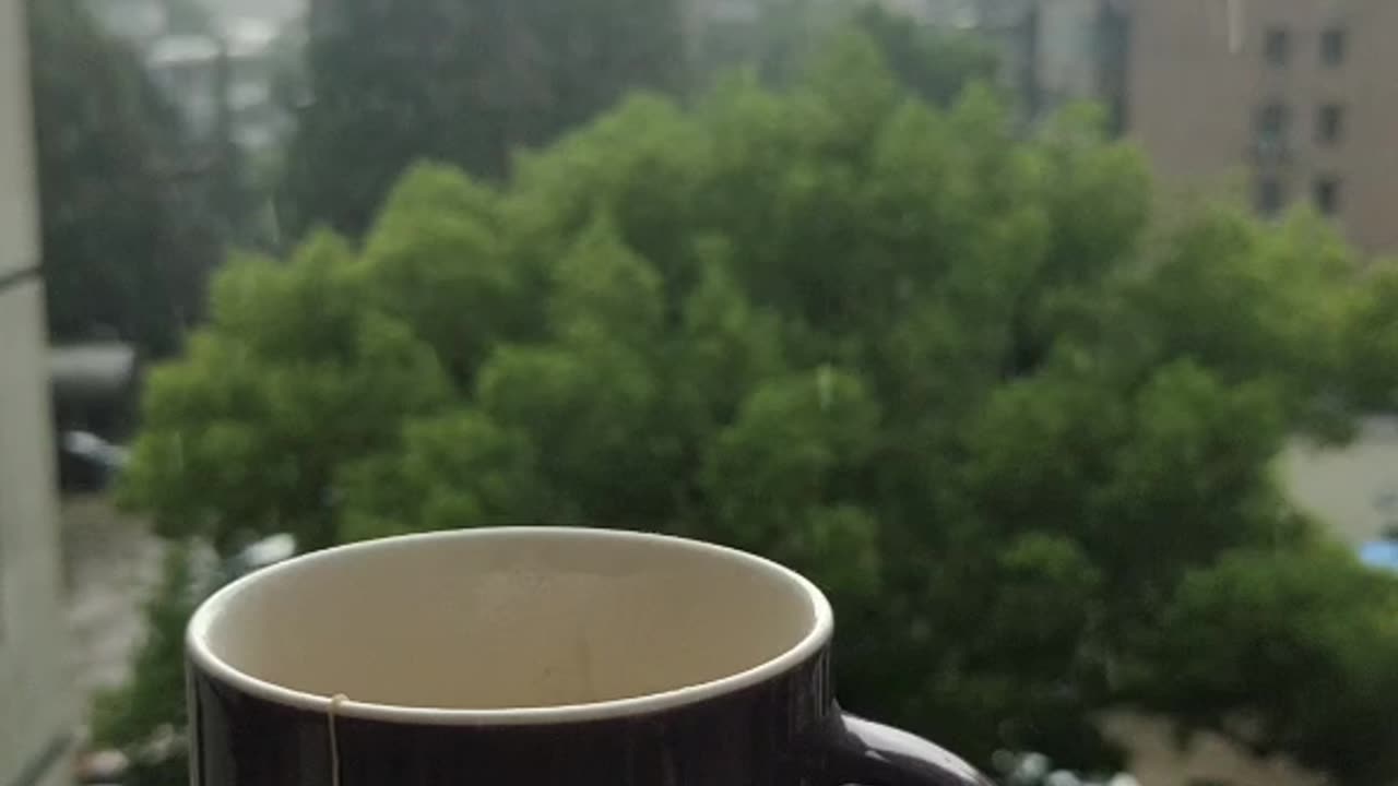 Rainy Days with cup of Tea