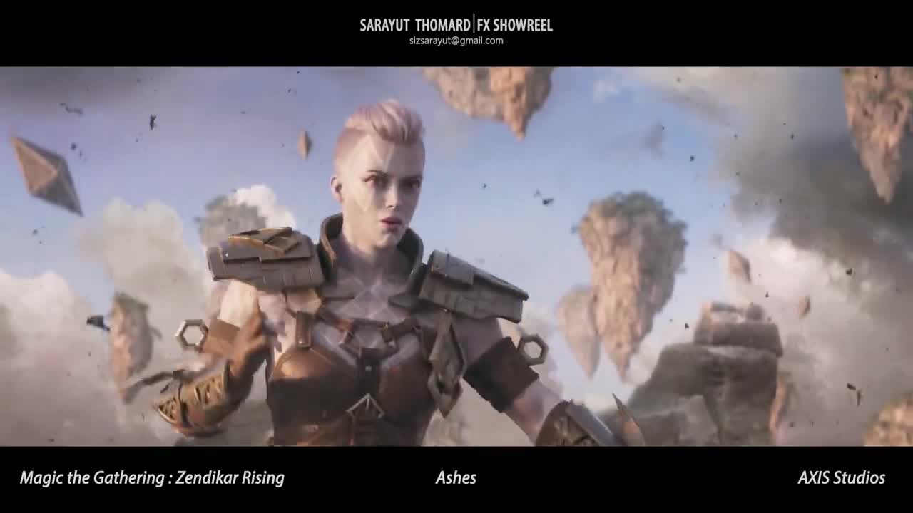 FX TD Showreel Sarayut Thomard
