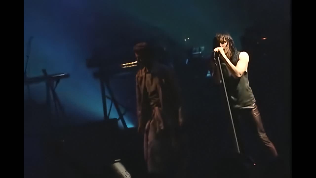 Nine Inch Nails and David Bowie Sing Hurt duet Live AI Digital Remastered 4K