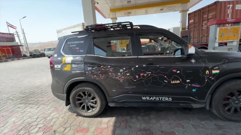 IRAN Mein Scorpio-N Ka Accident Hogaya