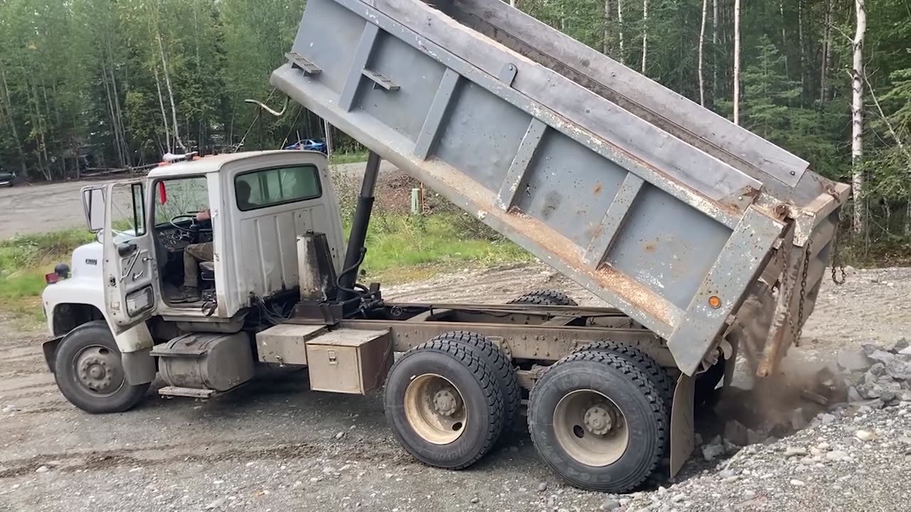 Fixing the old dump truck!