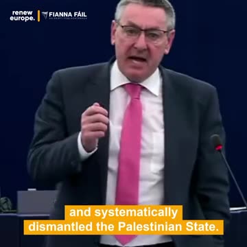 Irish MEP Billy Kelleher: Israel Has Consistently Crushed And Systematically