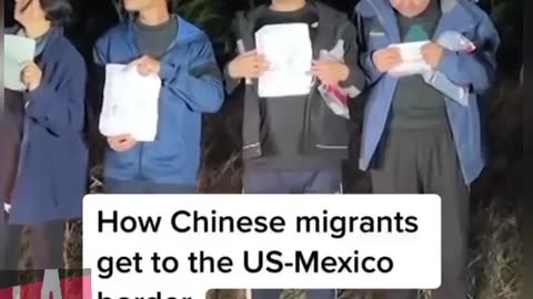 Chinese Migrants Flooding Mexican Border