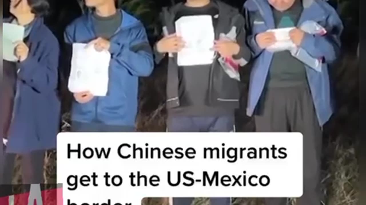 Chinese Migrants Flooding Mexican Border