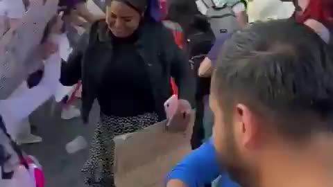 Man Shows Up To Female Rally To Beat Up Women