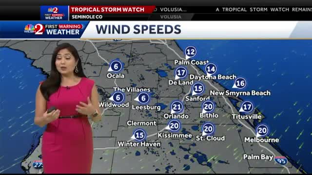 41_Tracking Subtropical Nicole 1 p.m. Monday