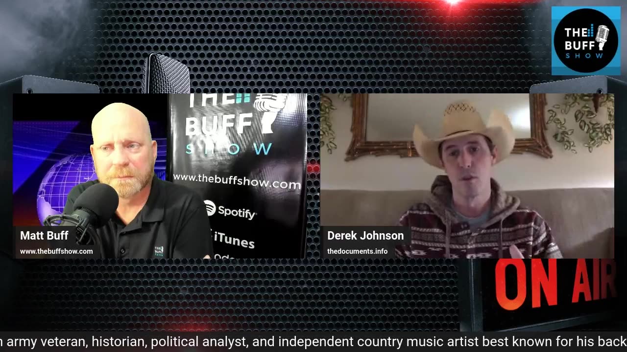 Derek Johnson is an army veteran, historian, political analyst, and independent country music artis