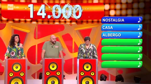 RAIUNO - Reazione a Catena-La Catena Musicale del 31/08/2023