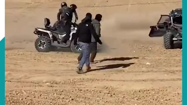 Israeli forces assault and detain Palestinians at Al Atrash village