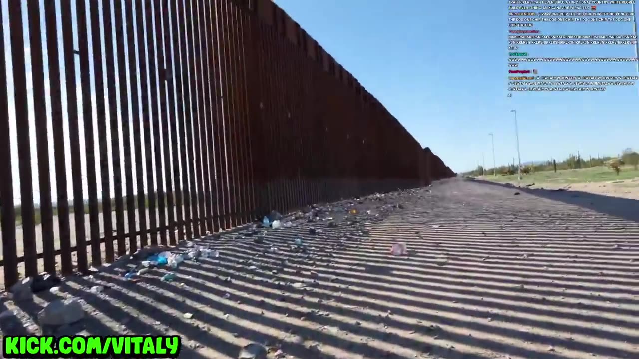 Vitaly is currently at the border trying to catch illegal immigrants crossing 😂